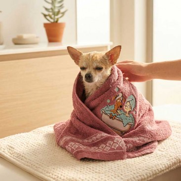 Рушник для собак з вишивкою Montmorency - Bathroom Friend (50x100 см)