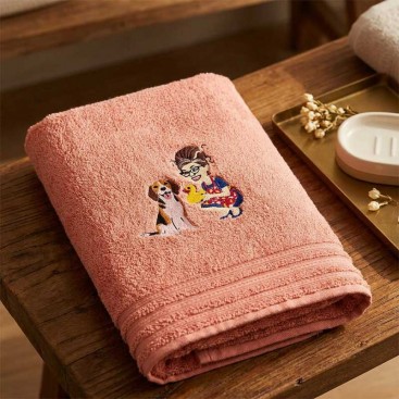 Рушник для собак з вишивкою Montmorency - Cute Bath Beagle (70х130 см)