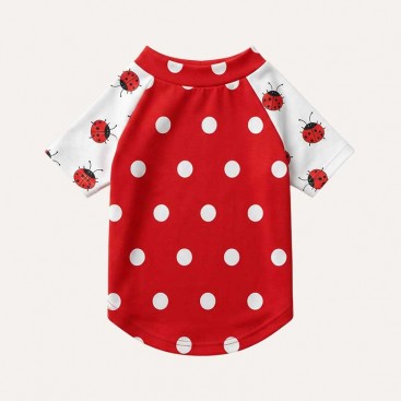 Футболка для собак Montmorency - Ladybug Red M mini
