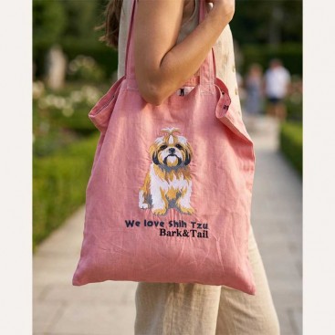 Сумка-шопер Montmorency - Breed Collection - Shih Tzu - Розовый