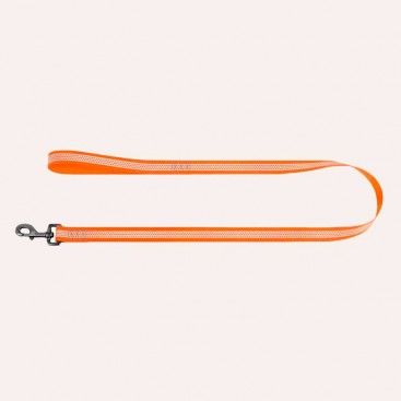 Водостойкий светоотражающий поводок для собак WauDog - Waterproof Orange, М 3 м