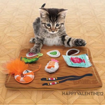 Іграшка 5в1 для котів суші Kong - Pull-A-Partz Sushi’s 5-toys-in-1