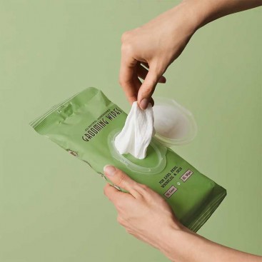 Біорозкладні вологі серветки для собак Natural Dog Company Grooming Wipes XL 50 шт