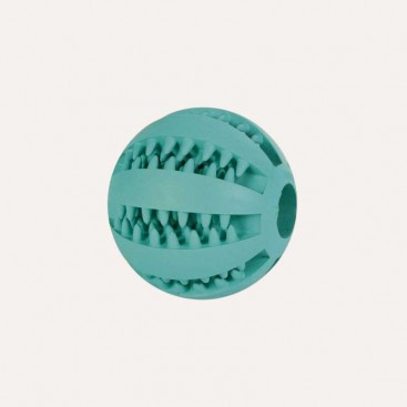 Іграшка для собак гумовий м'яч для чистки зубів Trixie - Denta Fun, 6 см