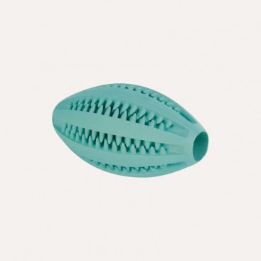 Іграшка для собак гумовий м'яч для чистки зубів Trixie - Denta Fun, 11см