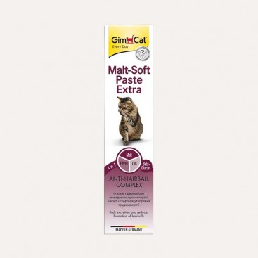 Паста для виведення шерсті зі шлунку котів GimCat - Malt-Soft Paste Extra 20 г