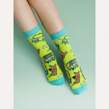 Шкарпетки жіночі Fansphere Goods - Scooby-Doo lime, 36-39
