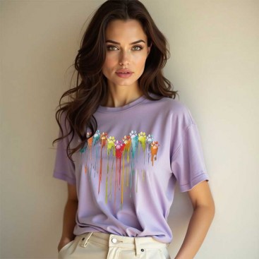 Футболка жіноча InLove - Lilac, XXL (46)