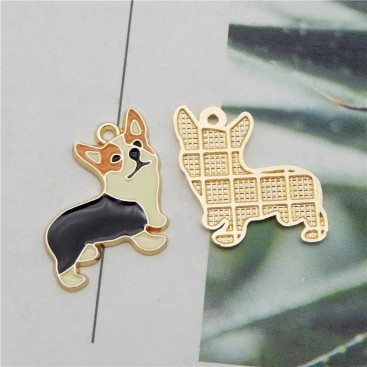 Підвіска з коргі Woody - Black Corgi