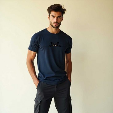 Футболка мужская Manfinity Homme - Midnight blue, L