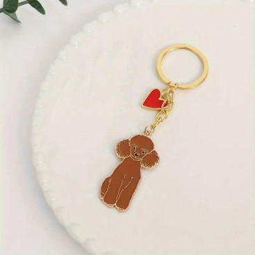 Брелок з пуделем Woody - Poodle&Heart