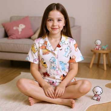 Піжама для дівчат 6 років EveryDay Kids - Happy Dogs