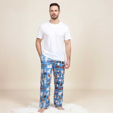 Піжама чоловіча Your Pajamas - Blue & White, ХL