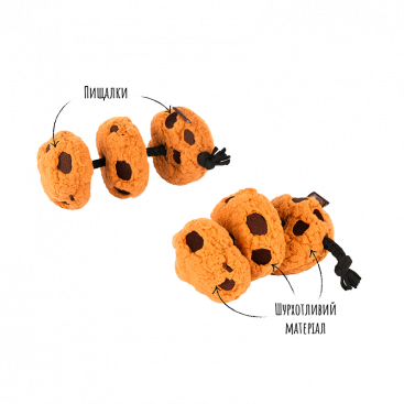 Игрушка для собак в форме печенья PetPlay - Cookies