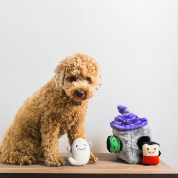 Набір з трьох іграшок Zippy Paws - Halloween Miniz 3-Pack - Monsters