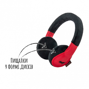 Мягкая игрушка для собак в виде наушников Pet Play - Howling Hound Headphones