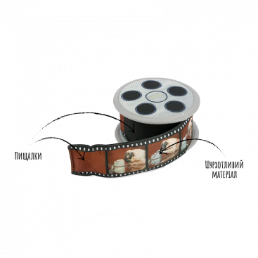 Мягкая игрушка для собак кинолента Pet Play - Hollywoof Cinema Momo’s Movie Reel