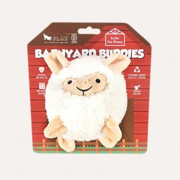Мягкая игрушка для собак PetPlay - Barnyard Buddies Sheep