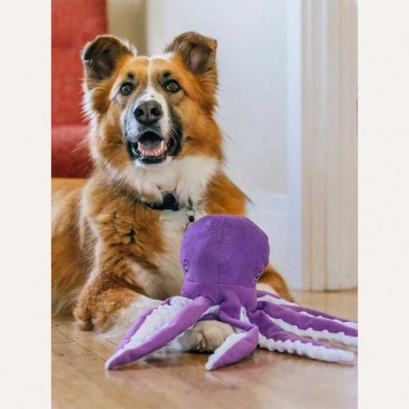 М'яка іграшка для собак PetPlay - Ocean Buddies Octopus
