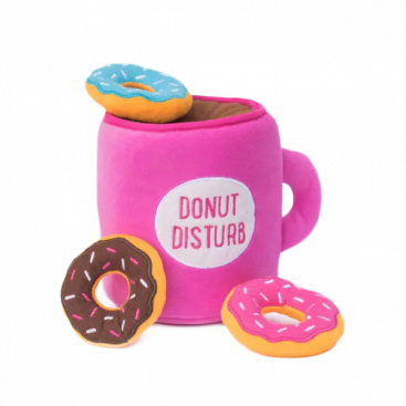 М'яка іграшка кава з донатсами Zippy Paws - Zippy Burrow Coffee and Donutz