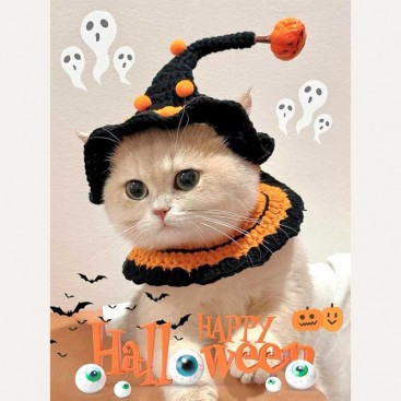 Halloween аксесуар капелюх з гарбузом - Funny Hat, M