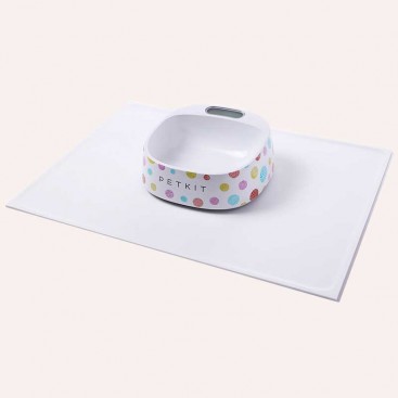 Силиконовый коврик под миски PetKit - Pet Spill Proof Mat White