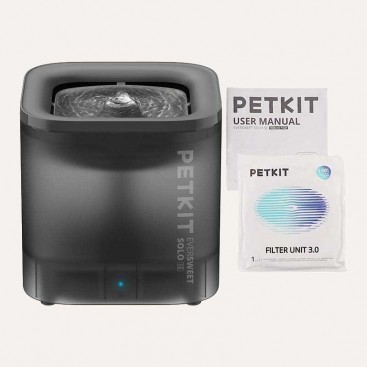 Поїлка для тварин - PETKIT Eversweet Solo SE Smart Pet Drinking Fountain Grey 1,8 л