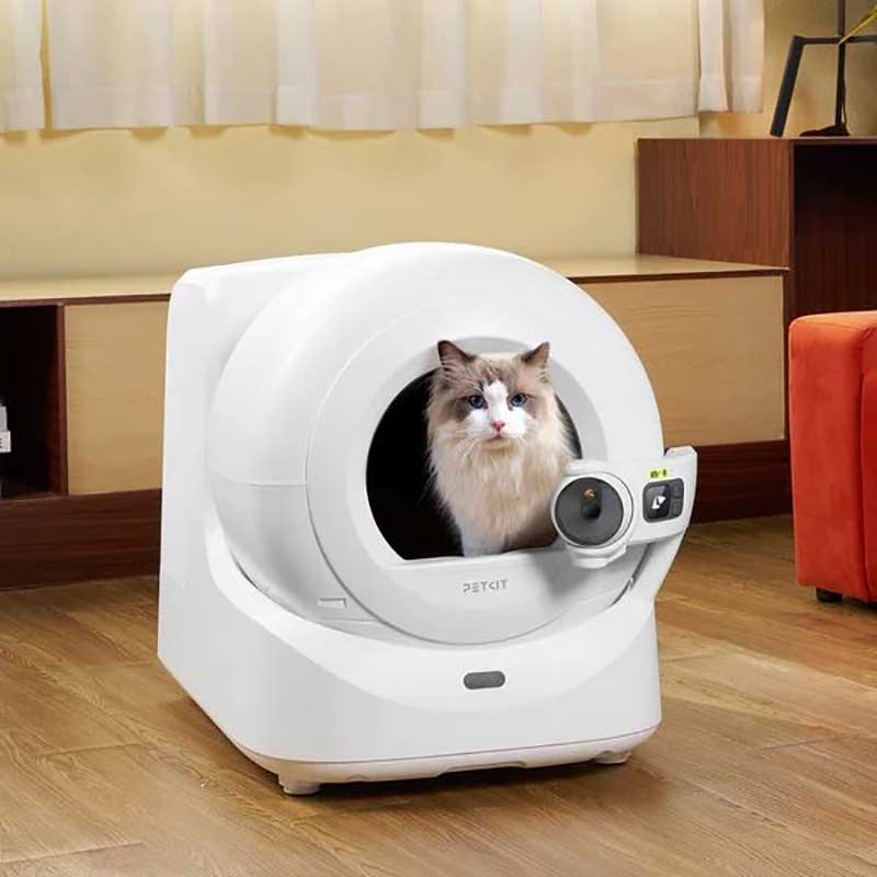 Розумний туалет для котів PetKit - Purobot Ultra, 70 л (білий)