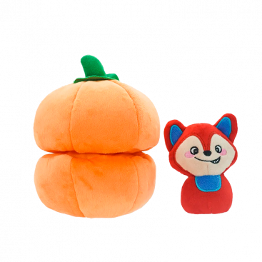 Игрушка для собак в форме тыквы HugSmart Fruity Critterz – Pumpkin