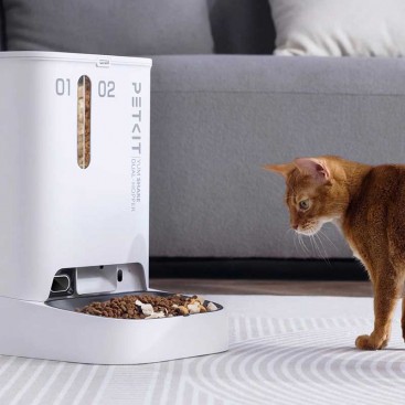 Смарт годівниця для тварин PetKit - Yumshare Dual-Hopper with Camera Smart Pet Feeder, 5 л