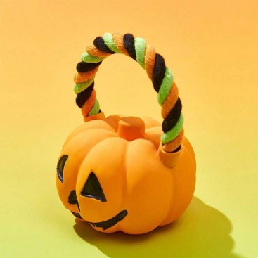 Іграшка для домашніх тварин з канатом Halloween - Pumpkin