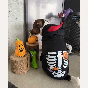 Игрушка для домашних животных с шипами Halloween - Pumpkin