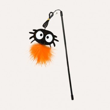 Іграшка-вудочка для котів Halloween - Spider, Bat, Pumpkin(в асортименті)