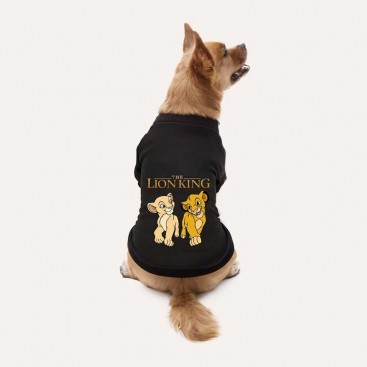 Світшот для тварин Thie Lion King - Simba & Nala black, XL