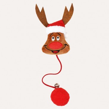 Різдвяна іграшка для котів PETSIN - Christmas deer