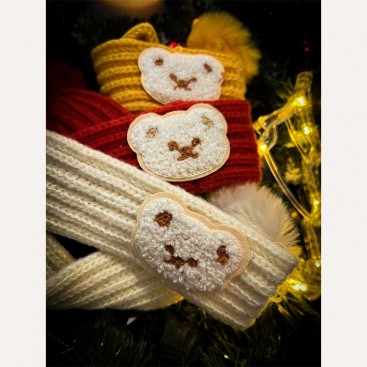 Шарф для животных с мишкой PetsIn - Red Bear Scarf