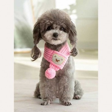 Шарф для животных с мишкой PetsIn - Pink Bear Scarf