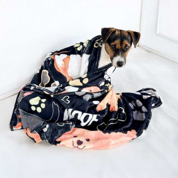 Фланелевий плед для собак Home Creative - Woof, 100х130 см