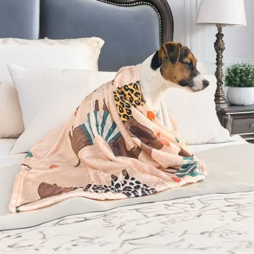 Фланелевий плед для собак Home Creative - Stylish Dogs, 70x100 см