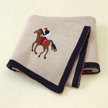 Плед для тварин Home Creative - Beige hippodrome, 100x80 см