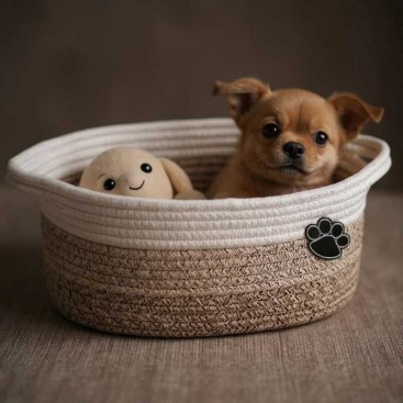 Кошик для зберігання іграшок PetsIn - Trio Beige