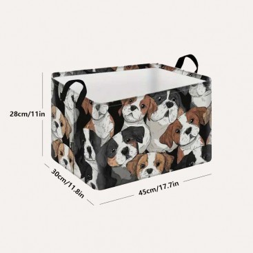 Кошик для зберігання іграшок для тварин PetLobby - Many Dogs