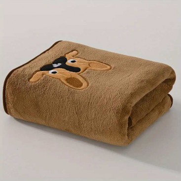 Рушник для тварин PetBath - Pug, Beige (70x140 см)