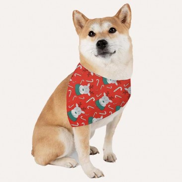 Різдвяна бандана для собак PetsIn - Christmas Deer