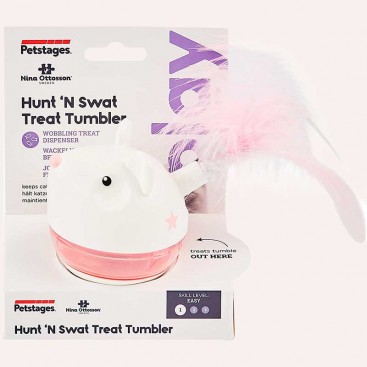 Интерактивная игрушка для котов Nina Ottosson - Hunt 'N Swat Treat Tumbler