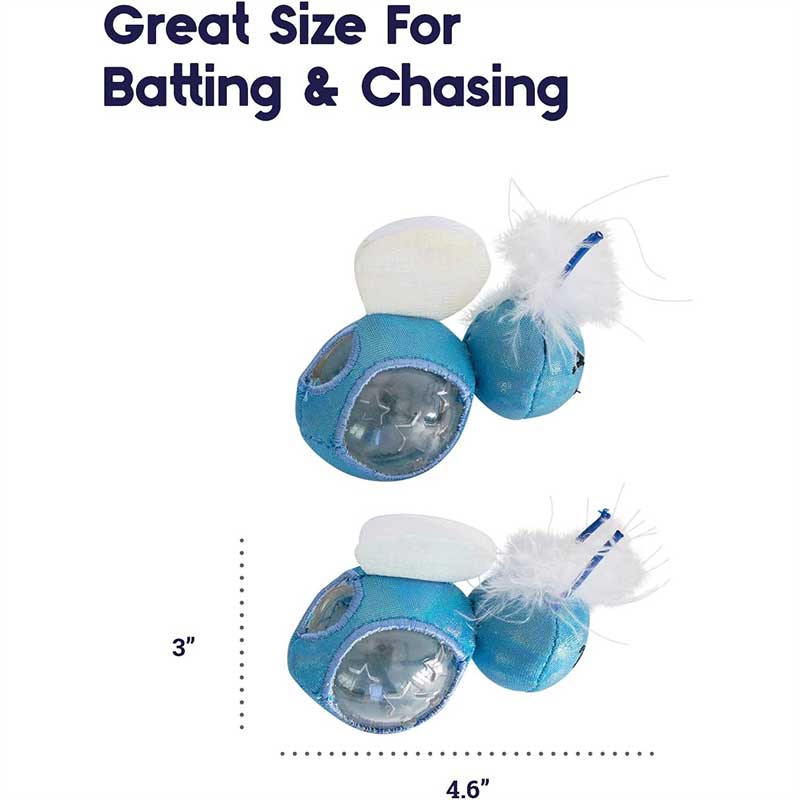 Іграшка-диспенсер для котів Petstages - Firefly Treat Stuffer