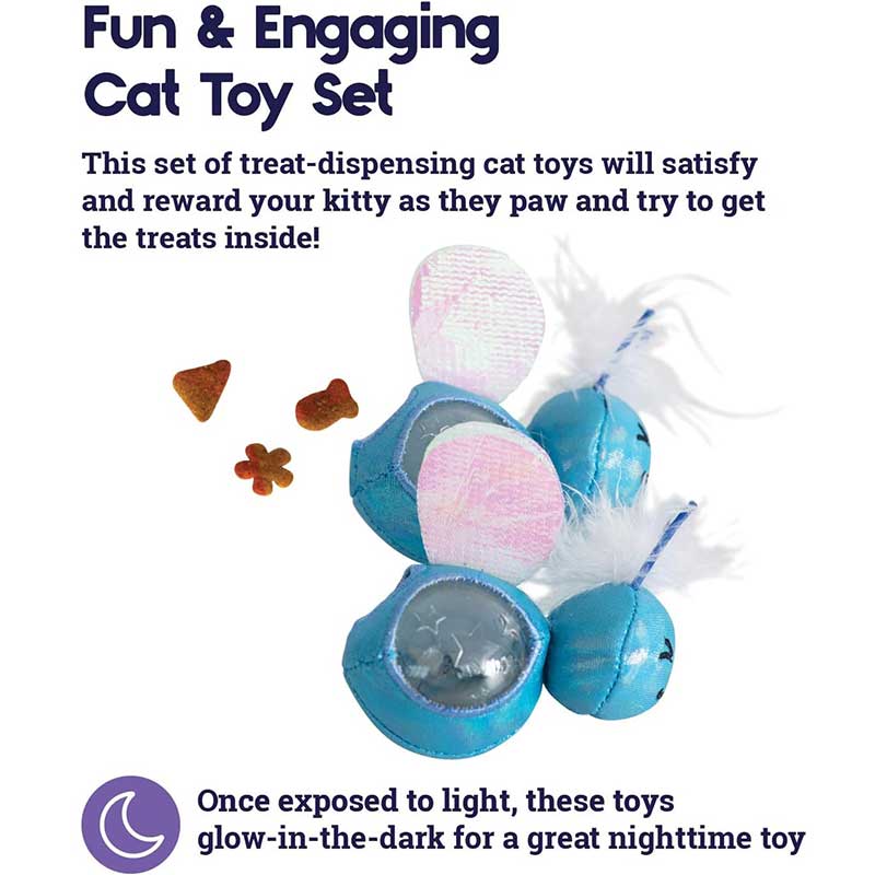 Іграшка-диспенсер для котів Petstages - Firefly Treat Stuffer