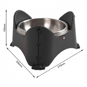 Миска з регульованою висотою ніжок Rotho My Pet - Sammy, М 1.3 л