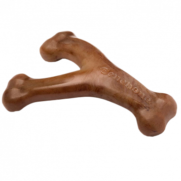 Жувальна іграшка для собак зі смаком бекону Benebone - Wishbone Bacon, L