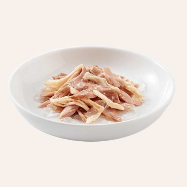 Вологий корм для котів, тунець з куркою в желе Schesir - Tuna and Chicken, 85 г (павуч)